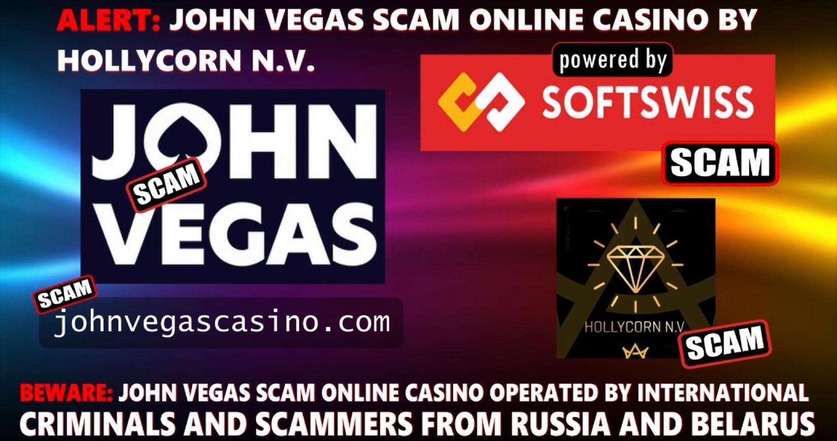 JOHN VEGAS Casino Scam-Softswiss-N1 Interactive-Hollicorn NV-Roland Yakovlevich Isaev-Paata Gamgoneishvili-Ivan Montik-Pavel Kashuba-Dmitry Yaikov